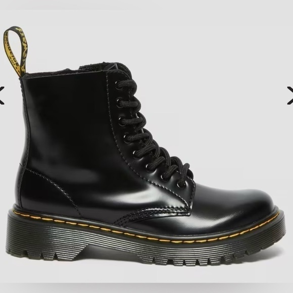 Dr. Martens Other - Dr. Martens Junior 1460 Pascal Bex Leather Lace Up Boots | Size 1